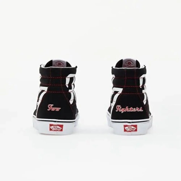 VANS Limited Edition Foo Fighters x Sk8- High 25th Anniversary Size 12 - Picture 3 of 13